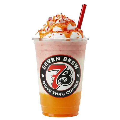 7 Brew Secret Menu - Orange Sherbet