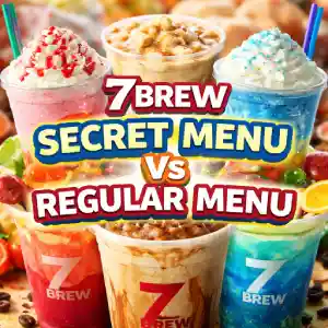 7 Brew Secret Menu Vs Regular Menu